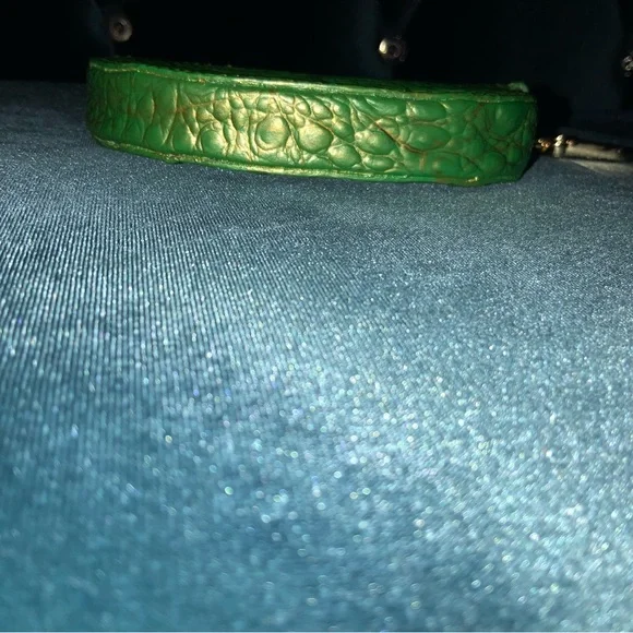 Brahmin Britt in Festive Green with Gold Melbourne